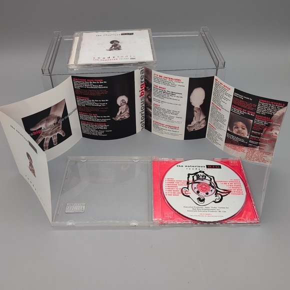 Notorious B.I.G. –Ready to Die (1994) CD & Ready to Die Remaster CD/DVD Lot of 2 - Picture 4 of 10